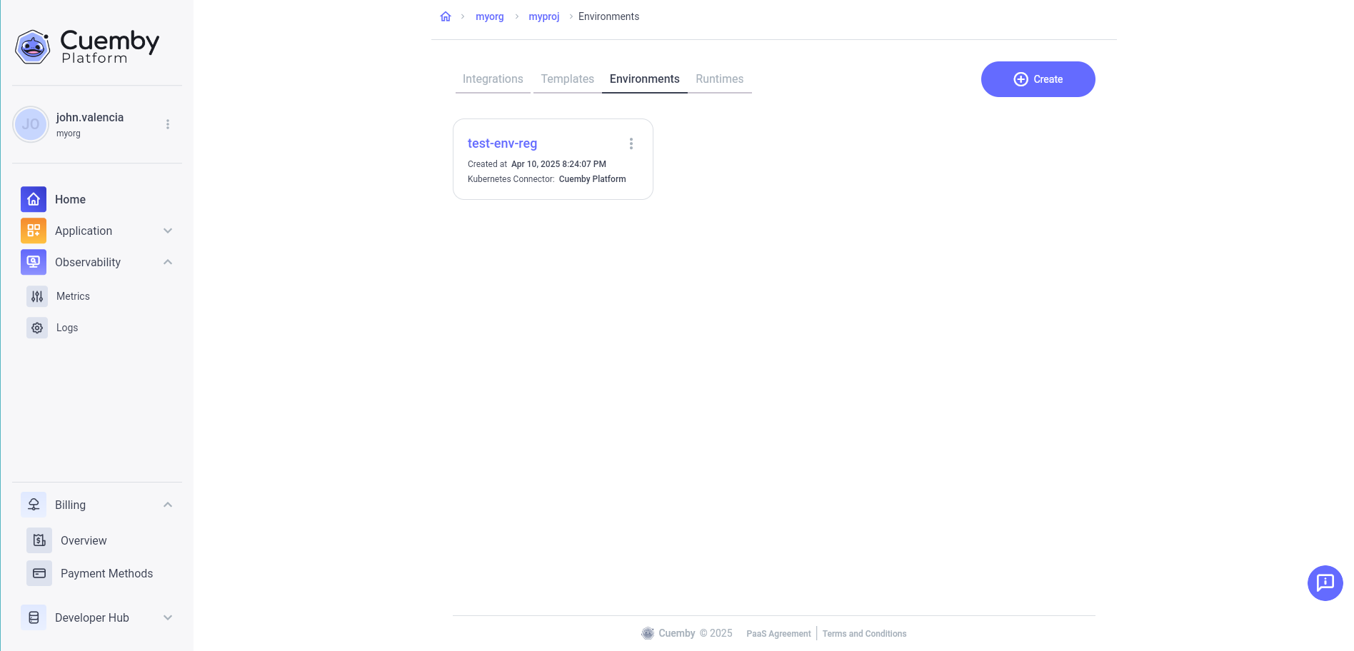 list-environments-registries